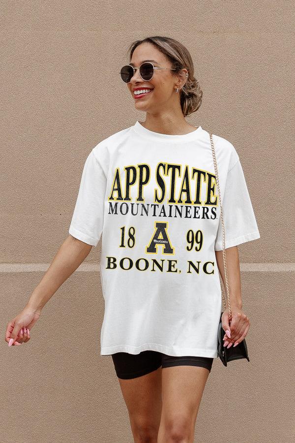 Gameday Couture APPALACHIAN STATE MOUNTAINEERS UNITY OVERSIZED CREWNECK TEE