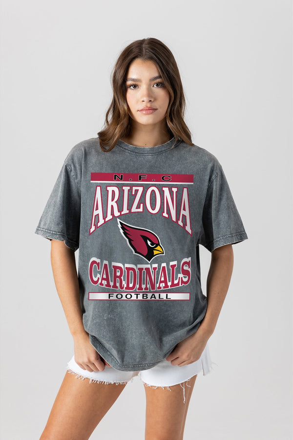 Gameday Couture ARIZONA CARDINALS CLASSIC GRIND WASHED RELAXED FIT TEE