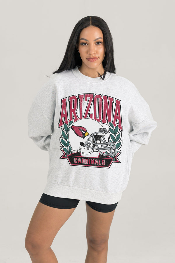 Gameday Couture ARIZONA CARDINALS Heritage Fleece Crewneck Pullover