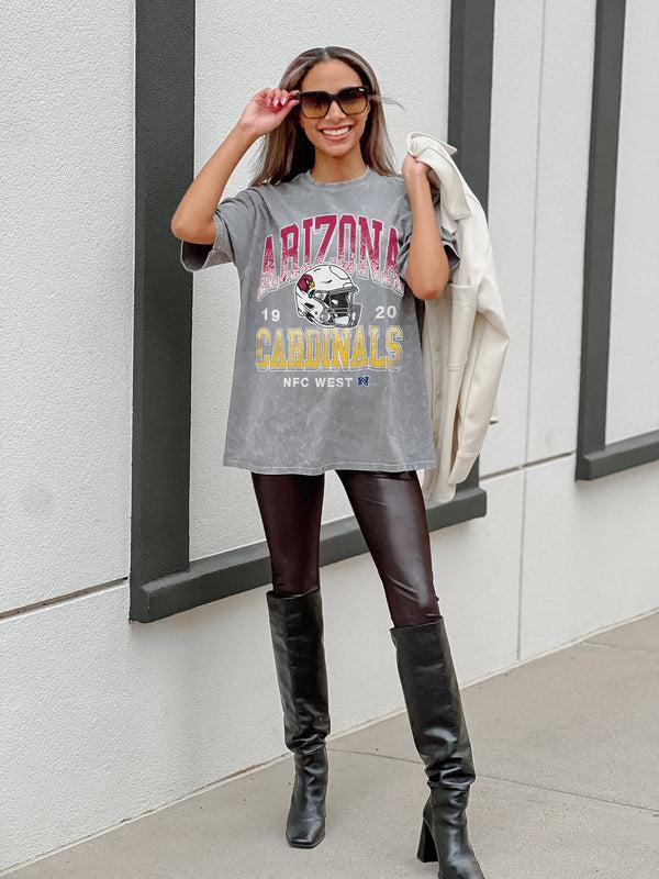 Gameday Couture ARIZONA CARDINALS Nothing But The Best Oversized Crewneck Tee