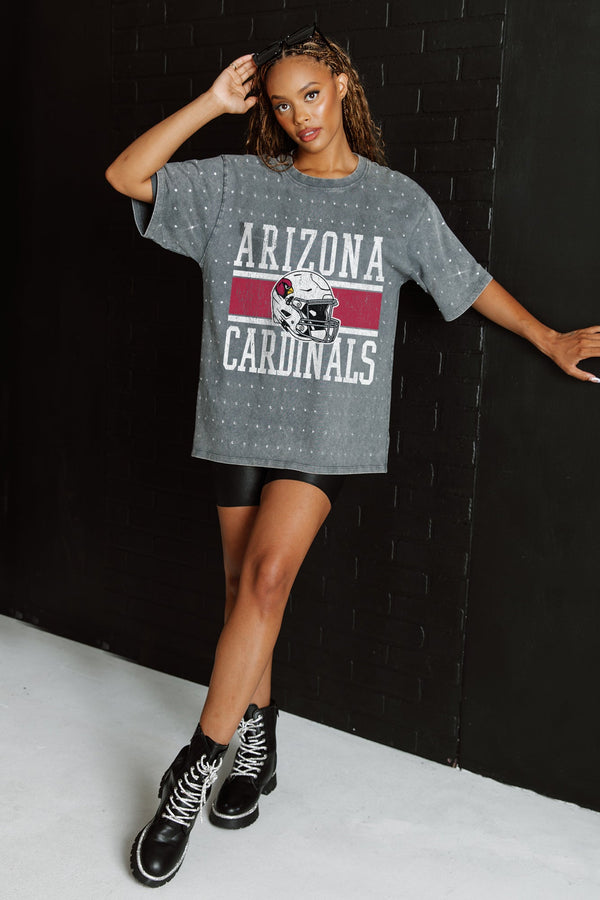 Gameday Couture ARIZONA CARDINALS On The Ball Mini Rhinestone Tee