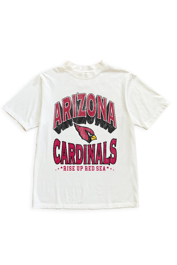 Gameday Couture ARIZONA CARDINALS Shakedown Oversized Crewneck Tee