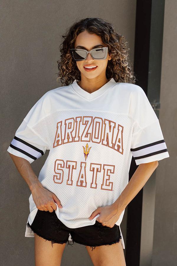 Gameday Couture ARIZONA STATE SUN DEVILS A STEP AHEAD ICONIC OVERSIZED FASHION JERSEY