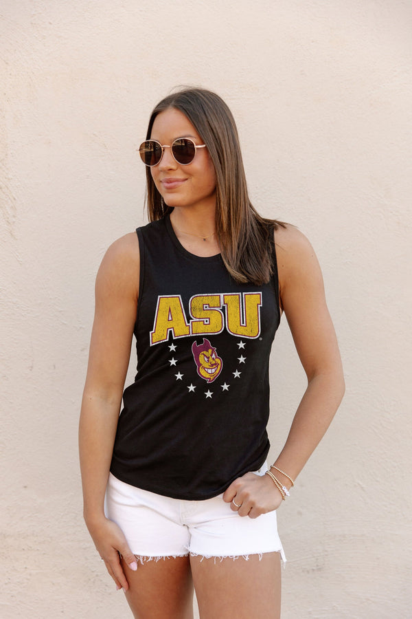 Gameday Couture ARIZONA STATE SUN DEVILS BABY YOU'RE A STAR RACERBACK TANK TOP