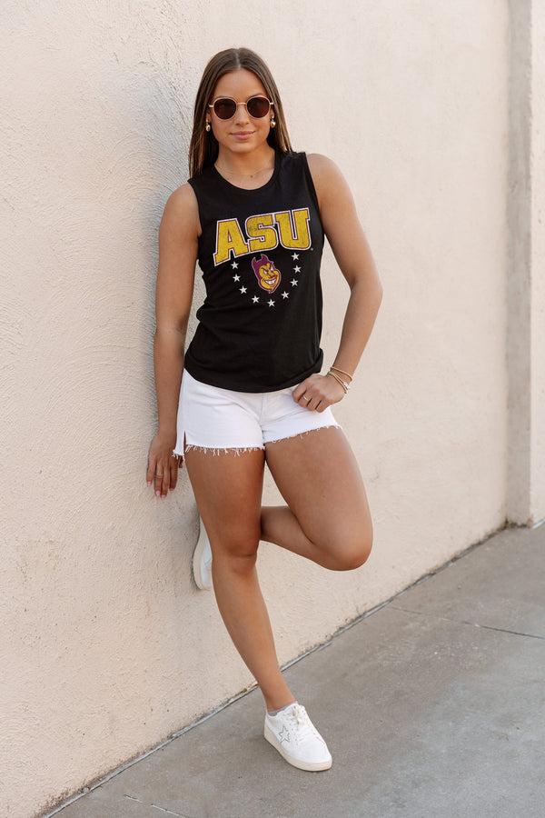 gameday couture ARIZONA STATE SUN DEVILS BABY YOU'RE A STAR RACERBACK TANK TOP