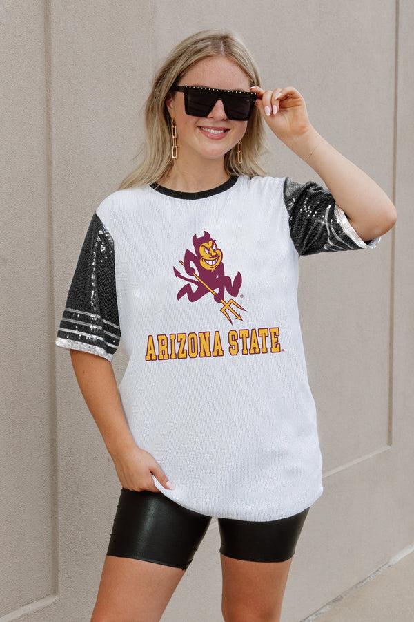 Gameday Couture ARIZONA STATE SUN DEVILS BLING IT FULL SEQUIN JERSEY DRESS