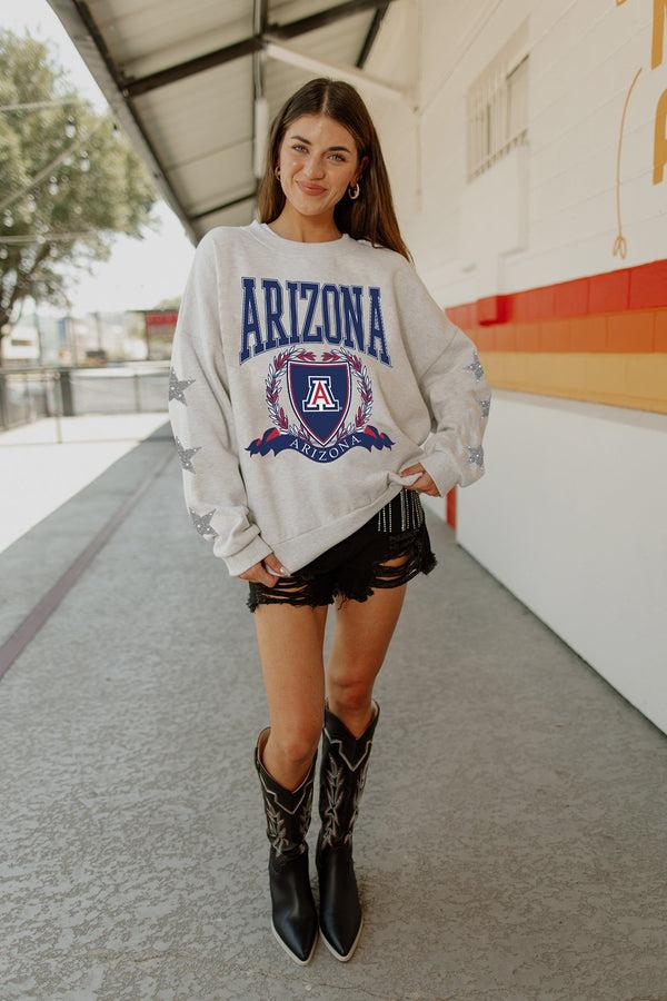 Gameday Couture ARIZONA WILDCATS Allstar Embellished Crew Pullover By Madi Prewett Troutt