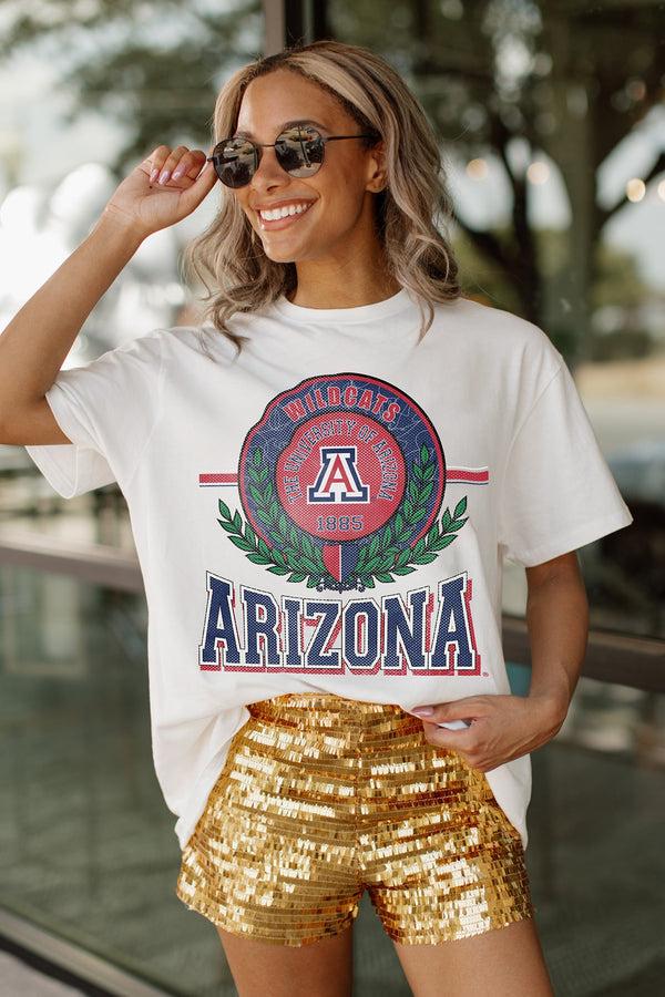 Gameday Couture ARIZONA WILDCATS Be A Champion Oversized Tee By Madi Prewett Troutt