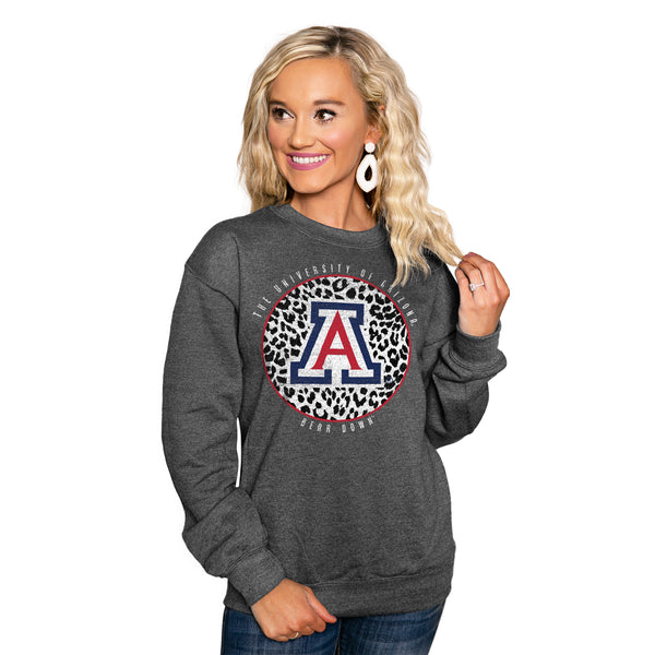 gameday couture ARIZONA WILDCATS "CALL THE SHOTS" PERFECT CREW SWEATSHIRT