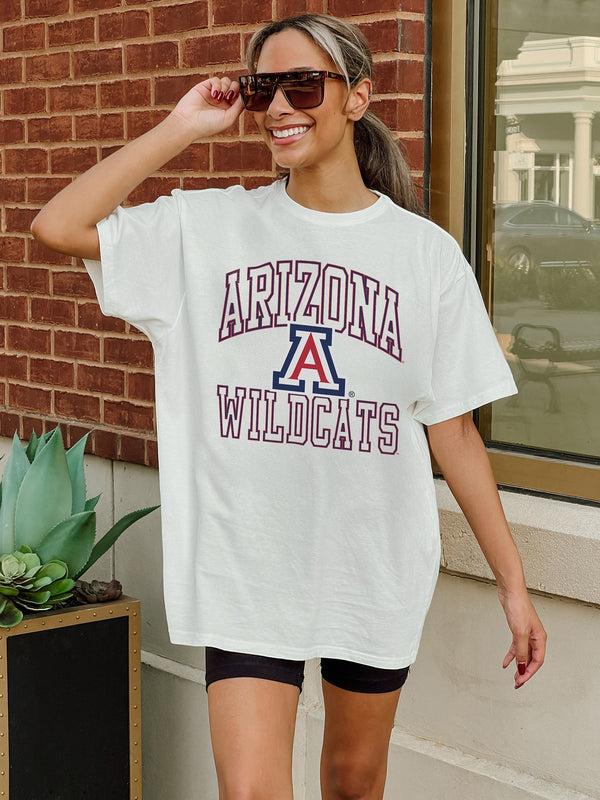 Gameday Couture ARIZONA WILDCATS Up Your Game Oversized Tee By Madi Prewett Troutt