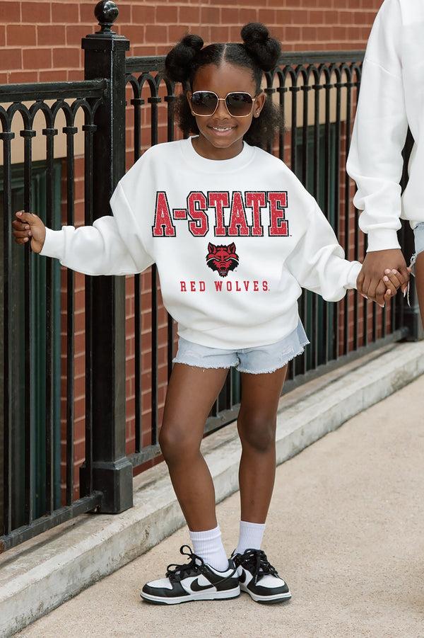 gameday couture ARKANSAS STATE RED WOLVES FREESTYLE YOUTH PREMIUM FLEECE SWEATSHIRT