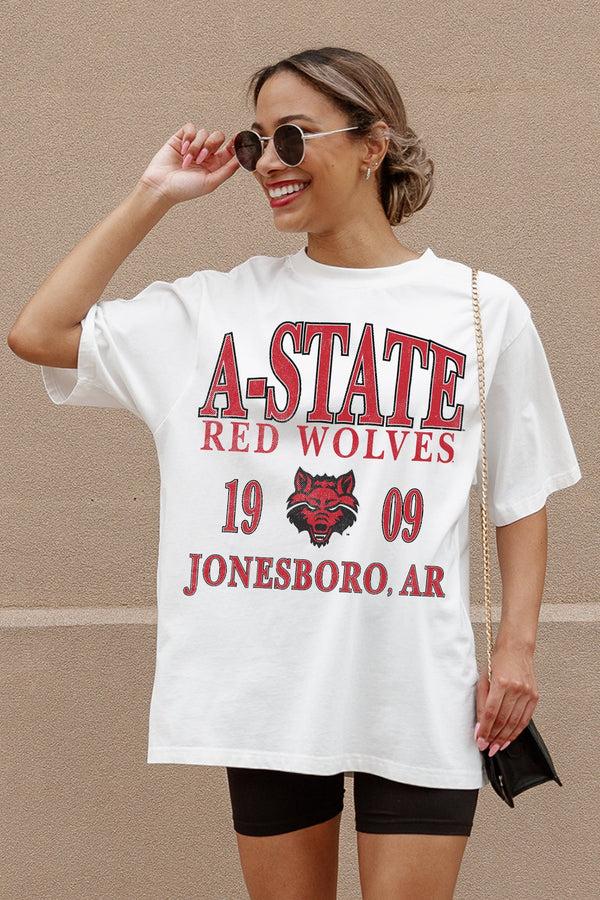 Gameday Couture ARKANSAS STATE RED WOLVES Unity Oversized Tee