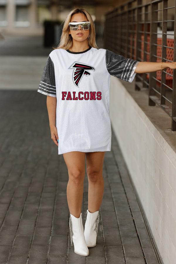 gameday couture ATLANTA FALCONS Bling It Sequined Jersey Dress