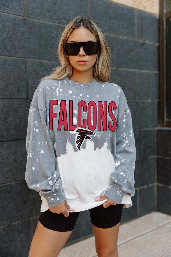gameday couture ATLANTA FALCONS CASUAL FAN LONG-SLEEVE FRENCH TERRY PULLOVER gameday couture ATLANTA FALCONS CASUAL FAN LONG-SLEEVE FRENCH TERRY PULLOVER