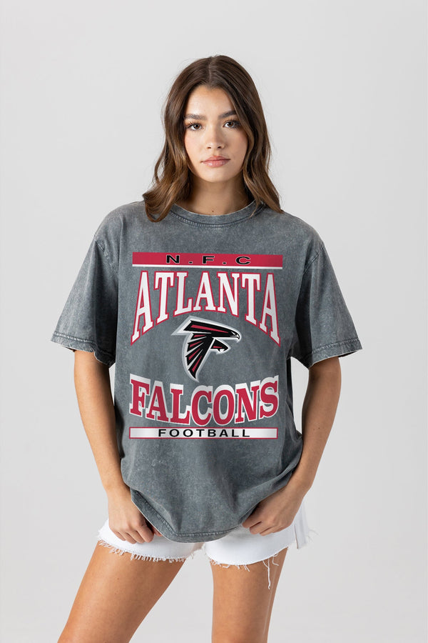 Gameday Couture ATLANTA FALCONS CLASSIC GRIND WASHED RELAXED FIT TEE