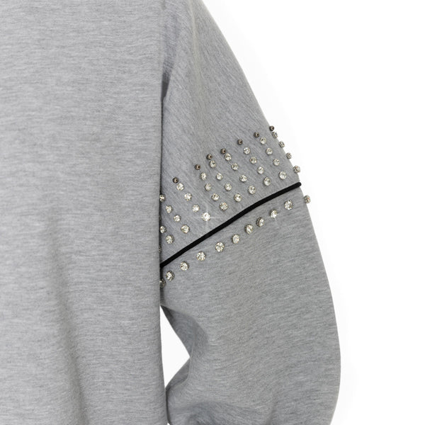Gameday Couture ATLANTA FALCONS Competitive Edge Jewel-Trim Pullover