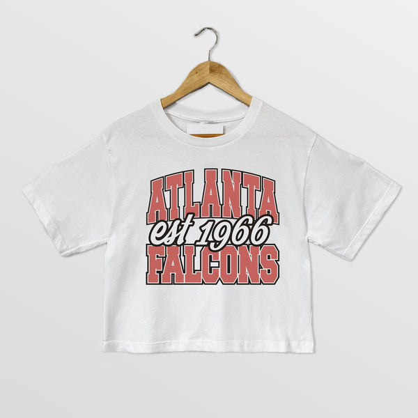 gameday couture ATLANTA FALCONS DEEP ROOTS BOXY FIT CROPPED TEE gameday couture ATLANTA FALCONS DEEP ROOTS BOXY FIT CROPPED TEE