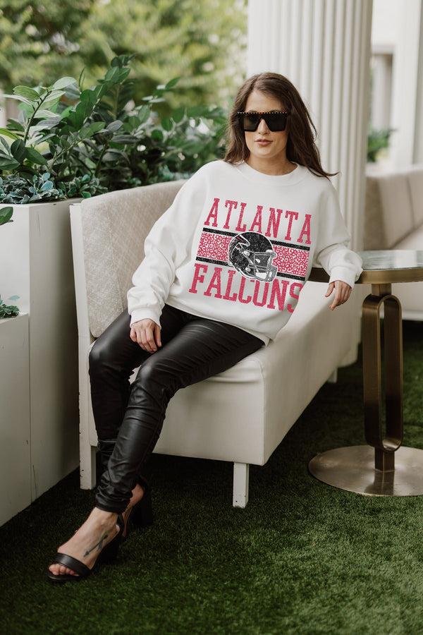 Gameday Couture ATLANTA FALCONS Fair Catch Crewneck Pullover