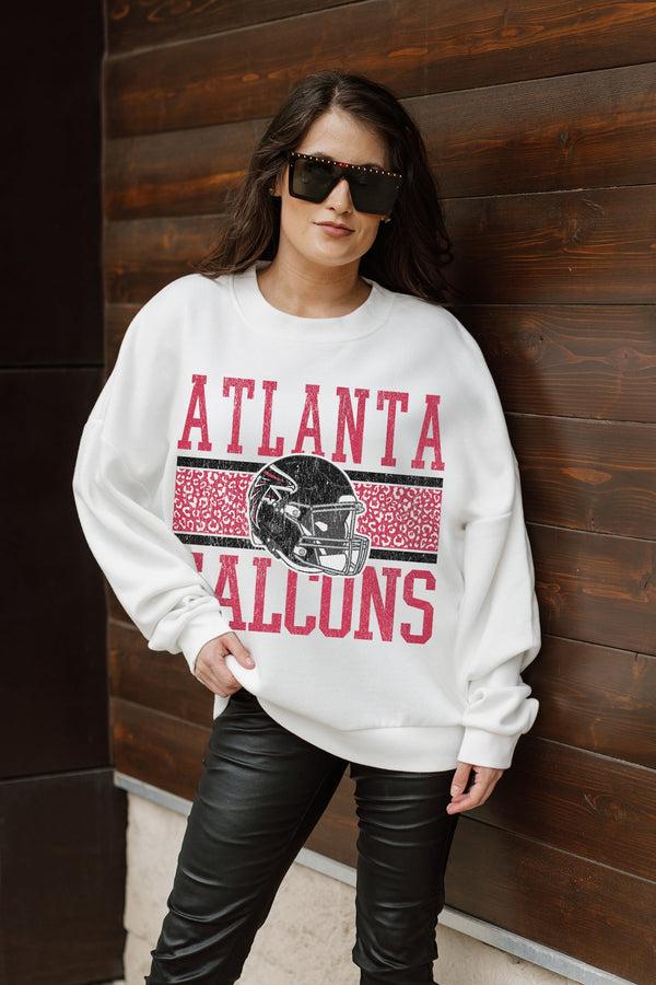 gameday couture ATLANTA FALCONS Fair Catch Crewneck Pullover gameday couture ATLANTA FALCONS Fair Catch Crewneck Pullover