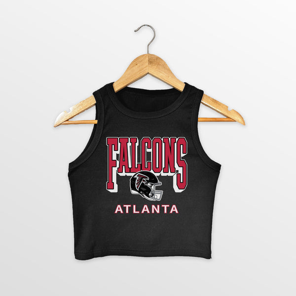 gameday couture ATLANTA FALCONS PURE VICTORY ESSENTIAL RIBBED CROP TANK gameday couture ATLANTA FALCONS PURE VICTORY ESSENTIAL RIBBED CROP TANK