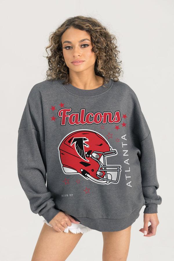 Gameday Couture ATLANTA FALCONS Ready To Rumble Fleece Crewneck Pullover