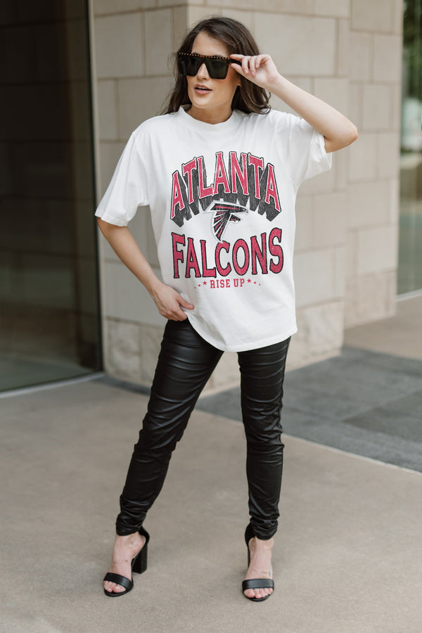Gameday Couture ATLANTA FALCONS Shakedown Oversized Crewneck Tee