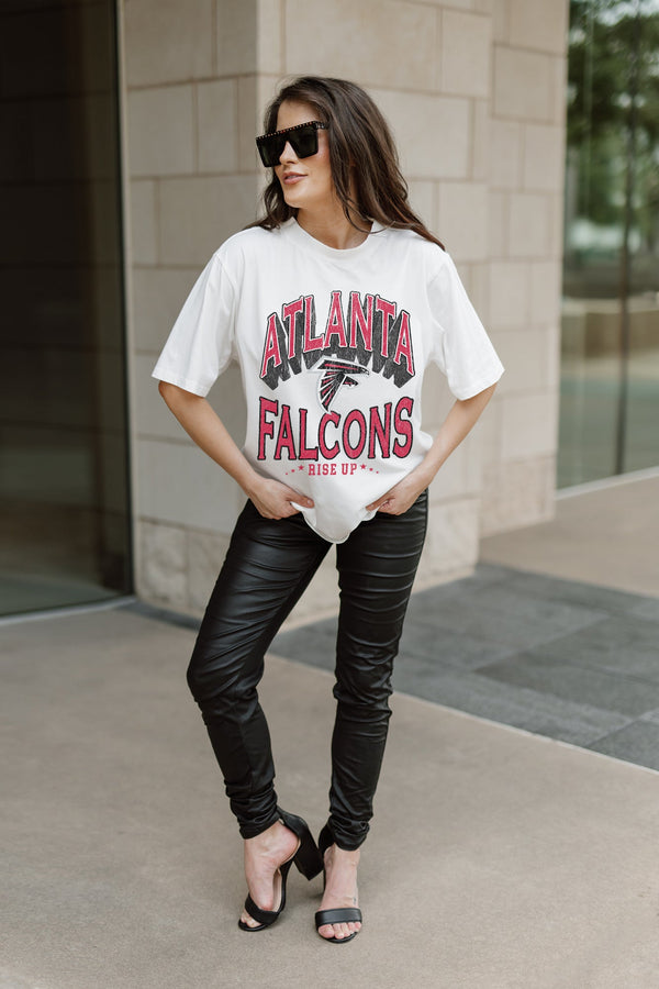 gameday couture ATLANTA FALCONS Shakedown Oversized Crewneck Tee