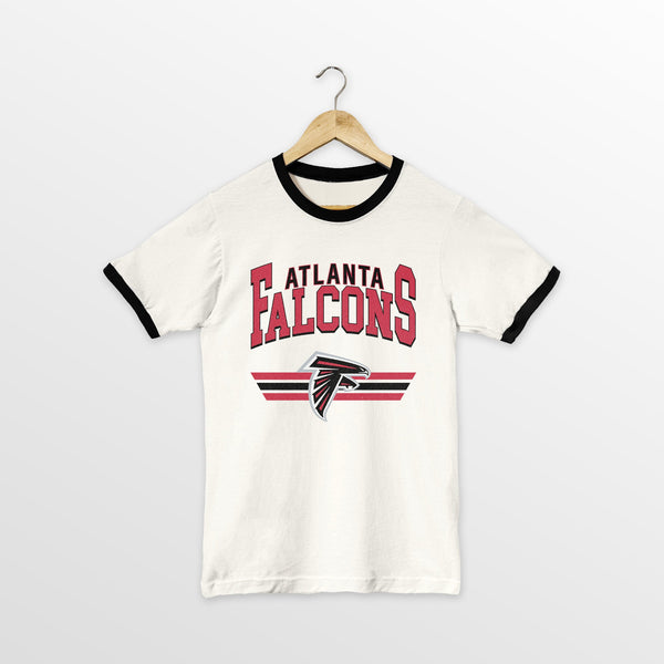 gameday couture ATLANTA FALCONS SWIFT STRIKE VINTAGE RINGER TEE gameday couture ATLANTA FALCONS SWIFT STRIKE VINTAGE RINGER TEE