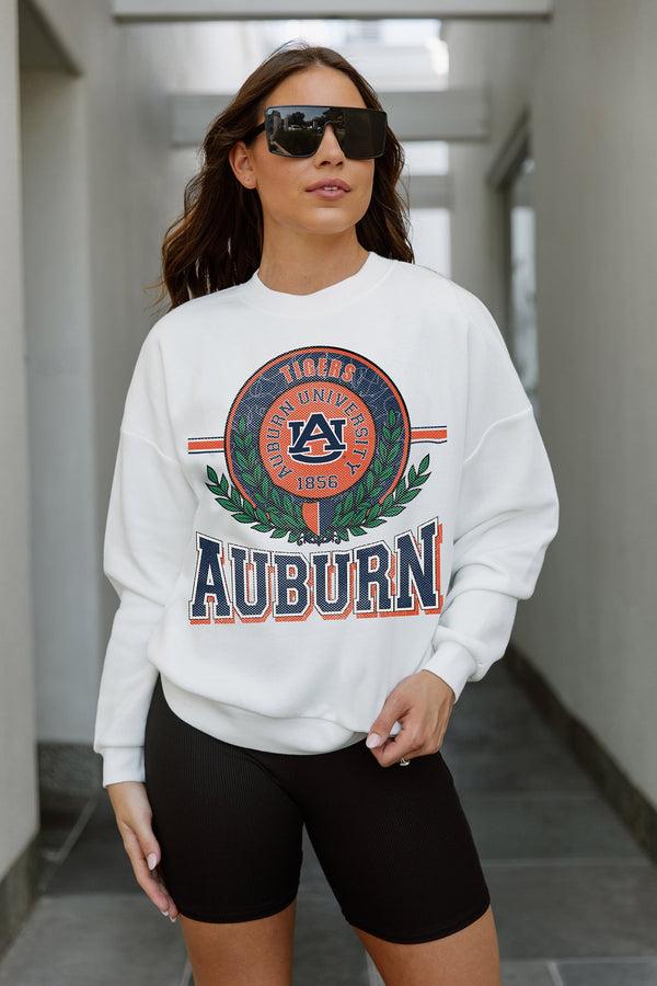 Gameday Couture AUBURN TIGERS Hot Shot Fleece Crew Pullover