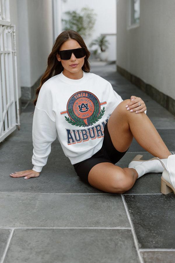 gameday couture AUBURN TIGERS Hot Shot Fleece Crew Pullover
