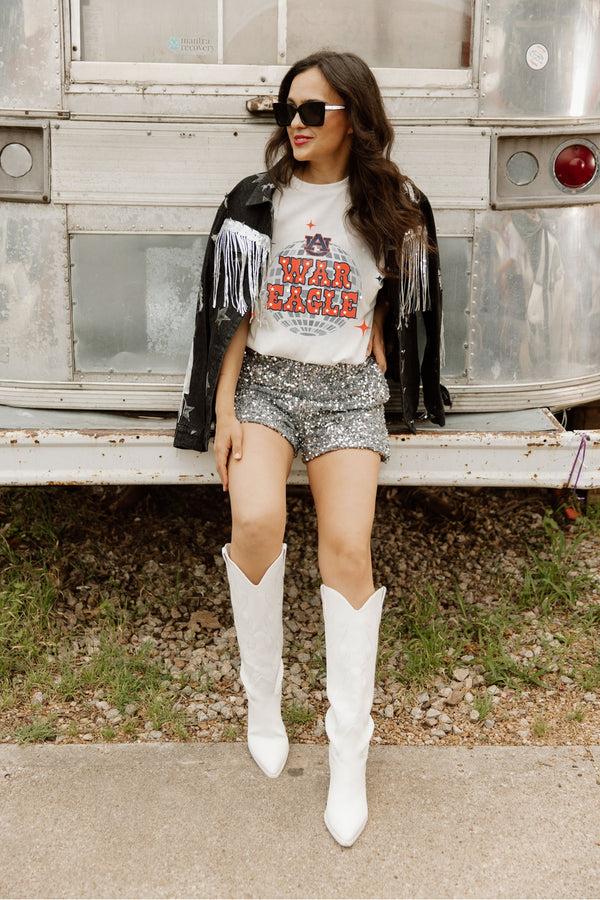 gameday couture AUBURN TIGERS It's A Party Oversized Tee