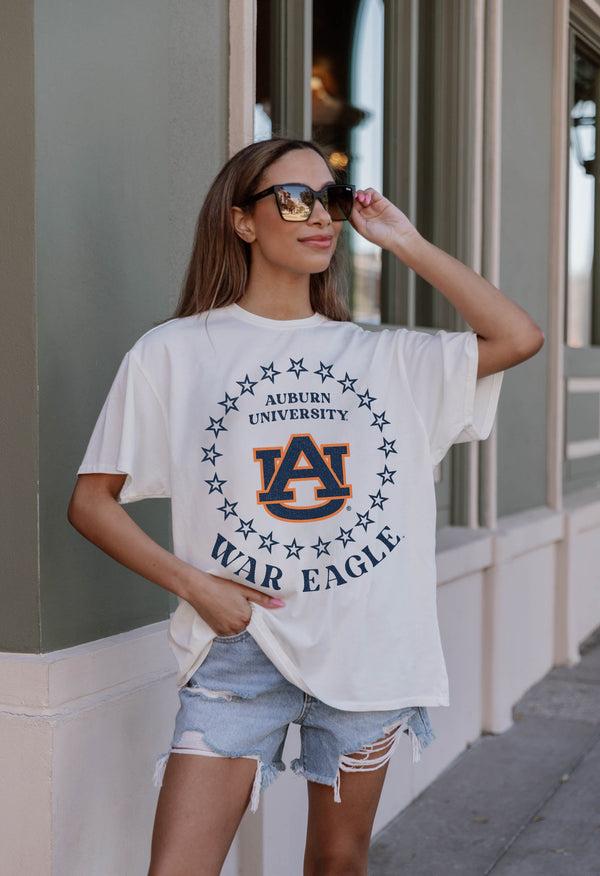 Gameday Couture AUBURN TIGERS On Point Oversized Crewneck Tee
