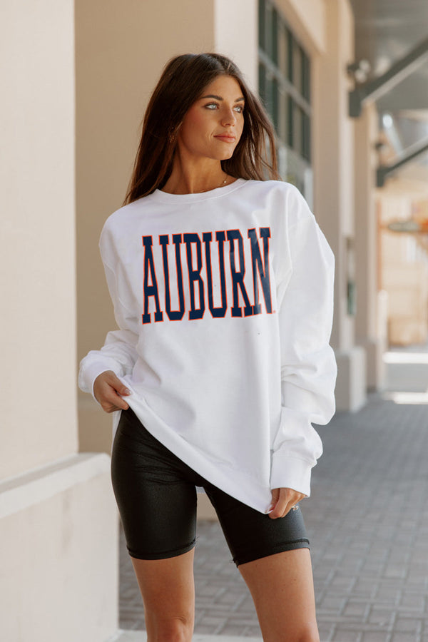gameday couture AUBURN TIGERS Play By Play Crew Fleece By Madi Prewett Troutt