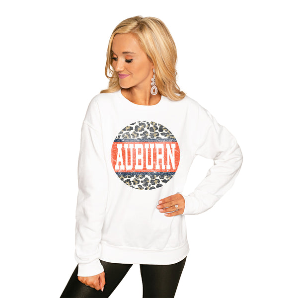 gameday couture AUBURN TIGERS Scoop & Score Crew Sweatshirt