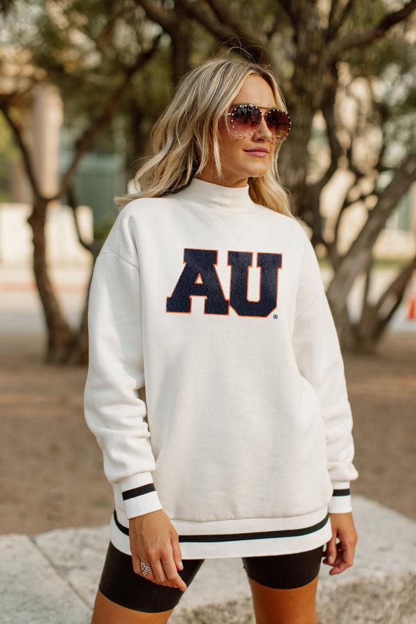 gameday couture AUBURN TIGERS This Is It Mock Pullover