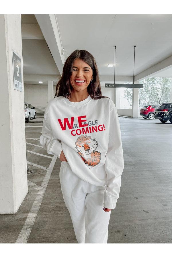 Gameday Couture AUBURN TIGERS Vintage War Eagle Fleece By Madi Prewett Troutt