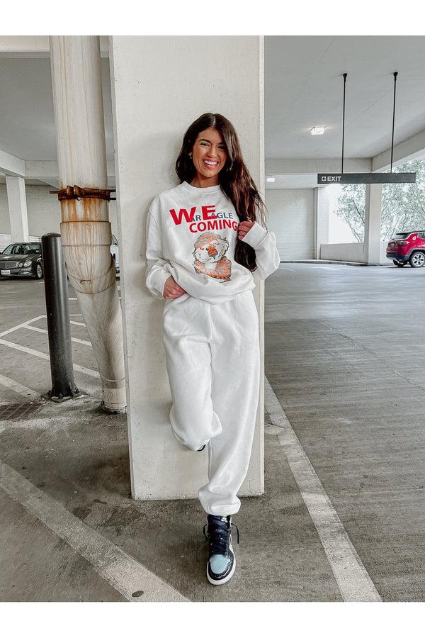 Gameday Couture AUBURN TIGERS Vintage War Eagle Fleece By Madi Prewett Troutt