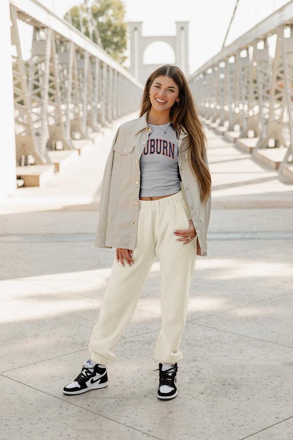 Gameday Couture AUBURN TIGERS Well Played Ribbed Crop Tank By Madi Prewett Troutt
