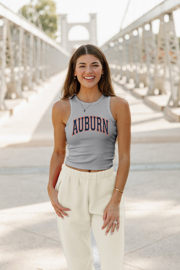 gameday couture AUBURN TIGERS Well Played Ribbed Crop Tank By Madi Prewett Troutt
