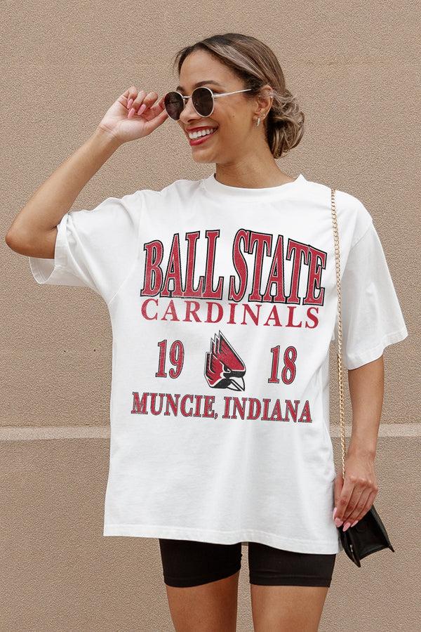 Gameday Couture BALL STATE CARDINALS Unity Oversized Tee