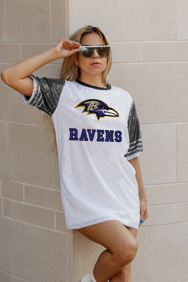 Gameday Couture BALTIMORE RAVENS Bling It Sequined Jersey Dress