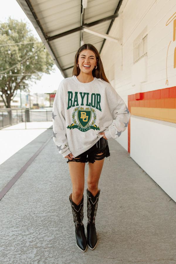 Gameday Couture BAYLOR BEARS Allstar Embellished Crew Pullover By Madi Prewett Troutt