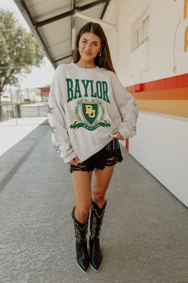 Gameday Couture BAYLOR BEARS Allstar Embellished Crew Pullover By Madi Prewett Troutt