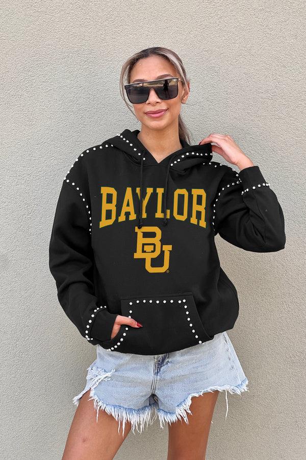 Gameday Couture BAYLOR BEARS Belle Of The Ball Studded Fleece Hoodie