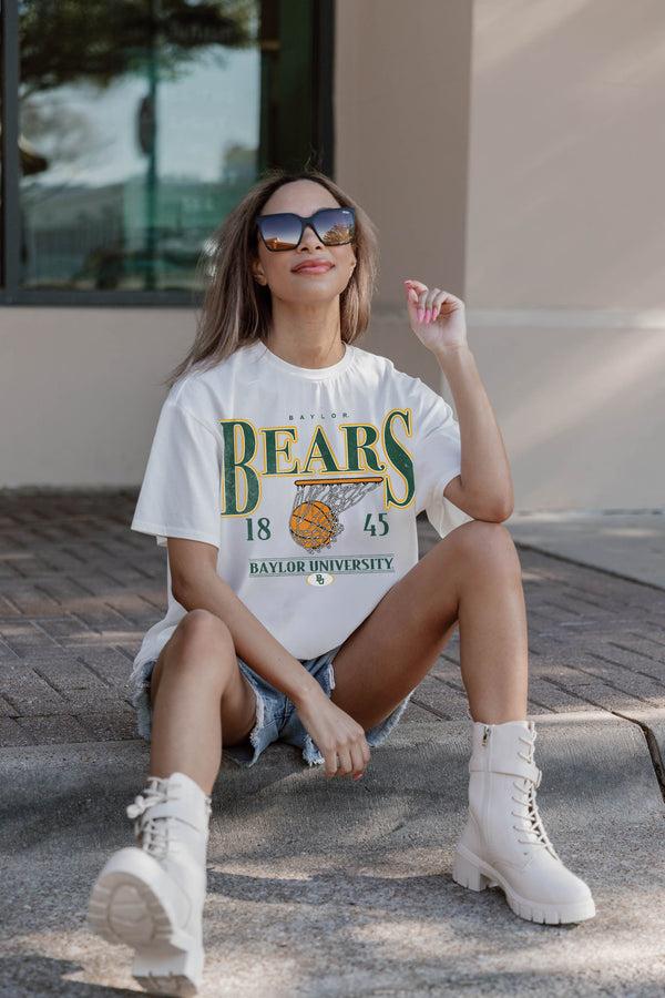 gameday couture BAYLOR BEARS Court Date Oversized Crewneck Tee