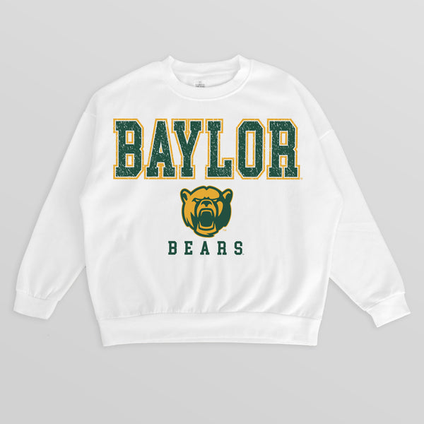 Gameday Couture BAYLOR BEARS Freestyle Fleece Drop-Shoulder Pullover