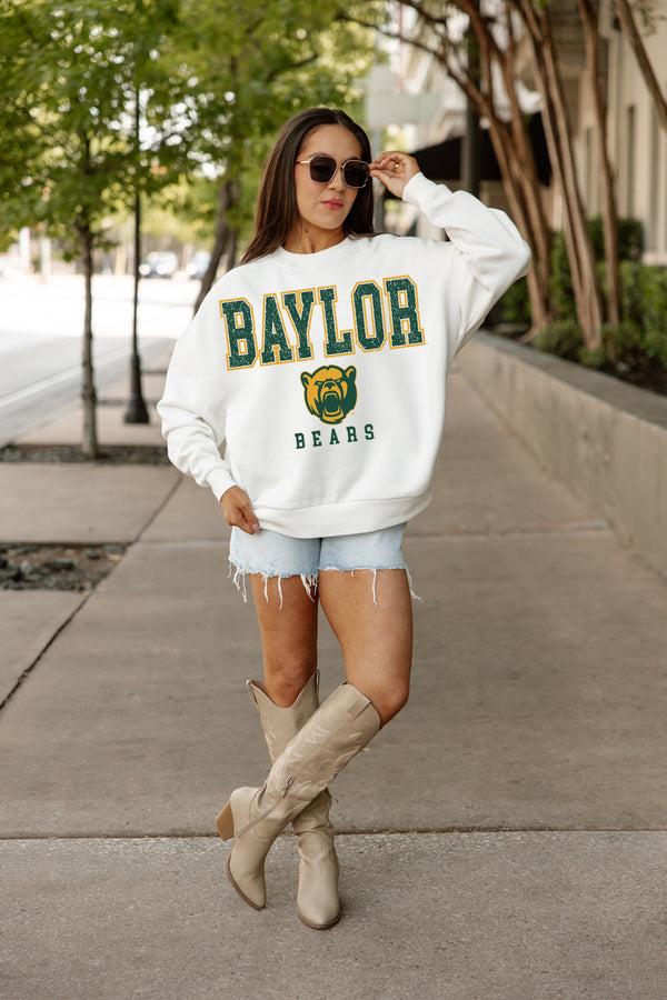 Gameday Couture BAYLOR BEARS Freestyle Fleece Drop-Shoulder Pullover