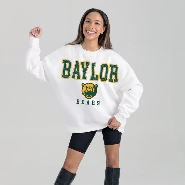 gameday couture BAYLOR BEARS Freestyle Fleece Drop-Shoulder Pullover
