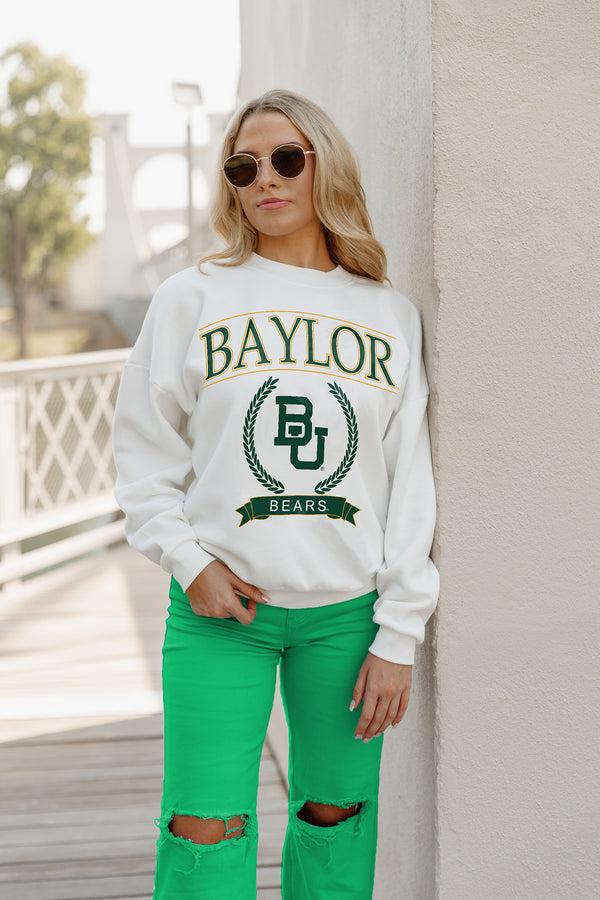 Gameday Couture BAYLOR BEARS Having A Ball Fleece Crew Pullover By Madi Prewett Troutt
