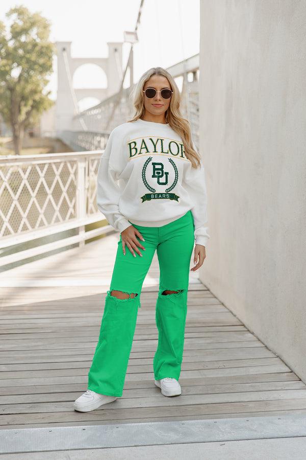 gameday couture BAYLOR BEARS Having A Ball Fleece Crew Pullover By Madi Prewett Troutt